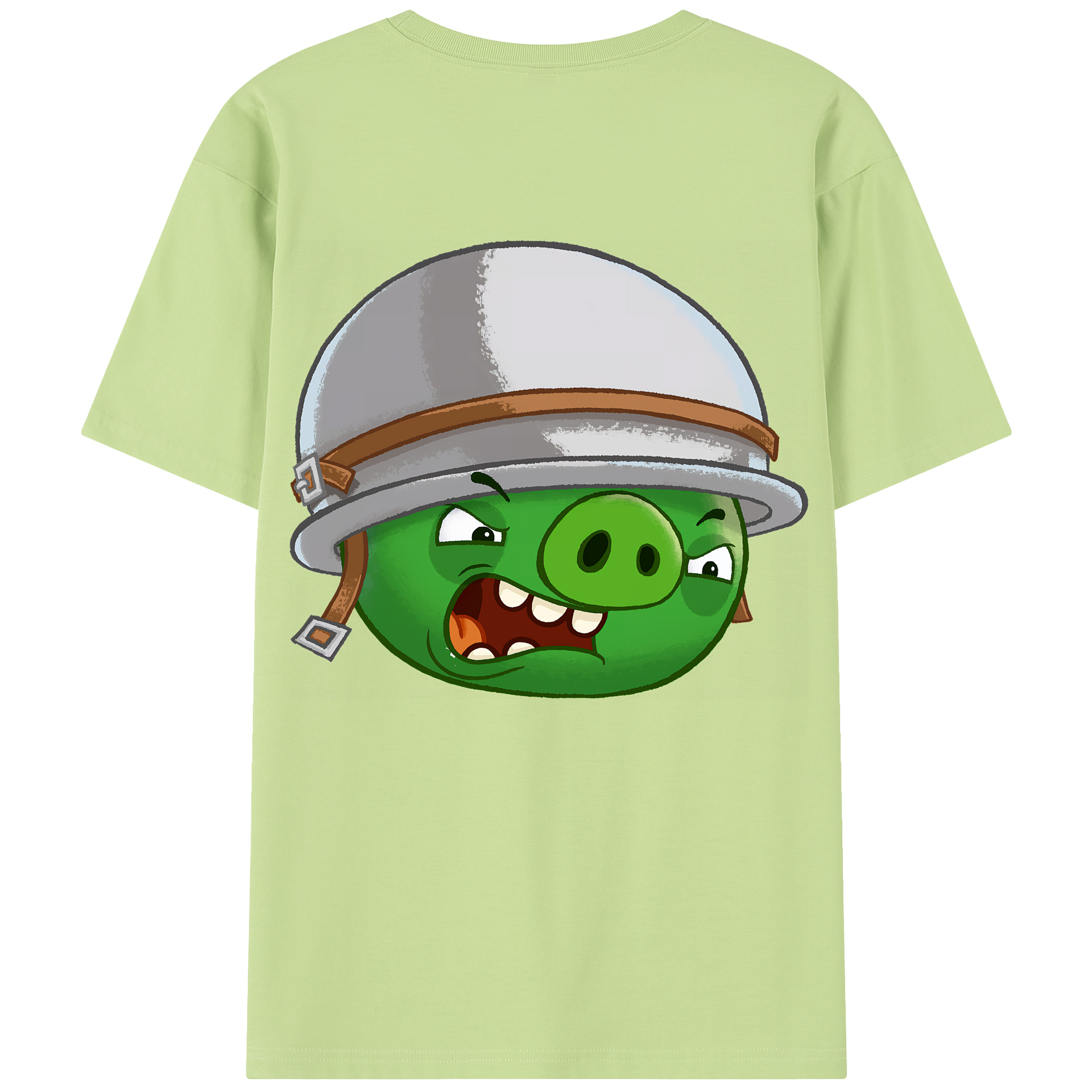 （画像用） Angry Birds アングリーバード 綿100％半袖Tシャツ（背面プリント）